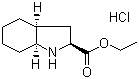 L-八氢吲哚-2-羧酸乙酯盐酸盐分子式结构图