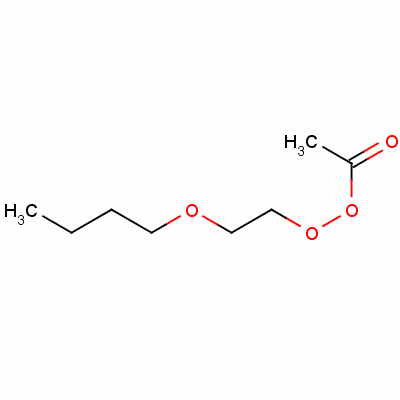 (2-正丁氧乙氧基)乙酸分子式结构图