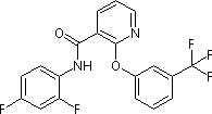 吡氟草胺分子式结构图