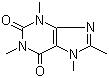 1,3,7,8-四甲基黄嘌呤分子式结构图