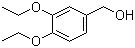 3,4-二乙氧基苄醇分子式结构图