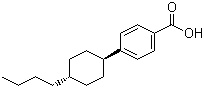 4-丁基环己基苯甲酸分子式结构图