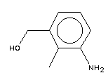 3-氨基-2-甲基苯甲醇分子式结构图