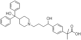 非索芬那定分子式结构图