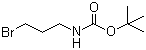 N-Boc-3-氨基丙基溴分子式结构图