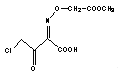 2-甲氧羰基甲氧亚胺基-4-氯-3-氧代丁酸分子式结构图