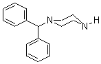 二苯甲基哌嗪分子式结构图