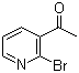 3-乙酰基-2-溴吡啶分子式结构图