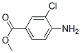 4-氨基-3-氯苯甲酸甲酯分子式结构图