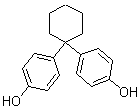 1,1-双(4-羟基苯基)环己烷分子式结构图