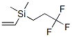 乙烯(3,3,3-三氟丙基)二甲基硅烷分子式结构图