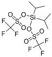 二异丙基硅基双(三氟甲烷磺酸盐)分子式结构图