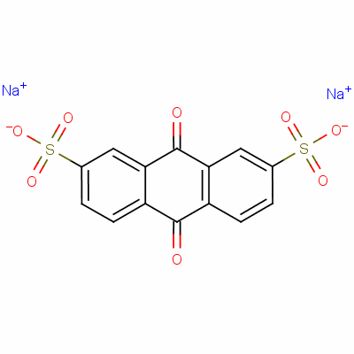 蒽醌-2,7-二磺酸钠盐分子式结构图