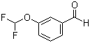 3-(二氟甲氧)苯甲醛分子式结构图