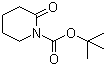 1-Boc-2-哌啶酮分子式结构图