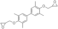 3,3',5,5'-四甲基联苯双酚二缩水甘油醚分子式结构图