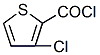 3-氯噻吩-2-甲酰氯分子式结构图