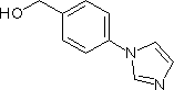 1-(4-羟甲基苯基)咪唑分子式结构图