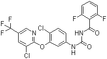 氟啶蜱脲分子式结构图