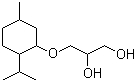 3-[[5-甲基-2-(1-甲基乙基)环己基]氧]-1,2-丙二醇分子式结构图