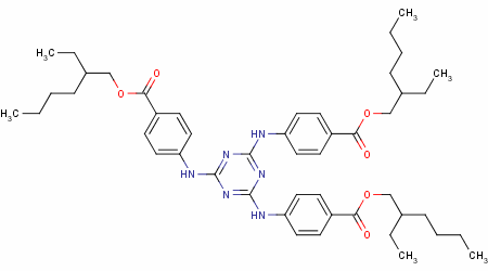 辛基三嗪酮分子式结构图