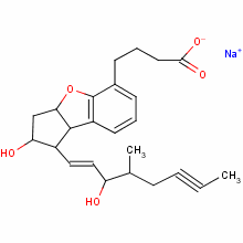 贝前列素钠分子式结构图