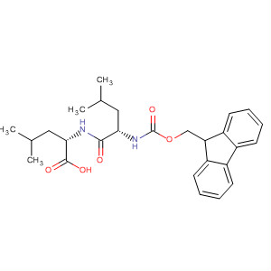 Fmoc-L-亮氨酰-亮氨酸分子式结构图