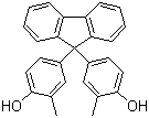 9,9-二(3-甲基-4-羟基苯基)芴分子式结构图