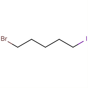 1-溴-5-碘戊烷分子式结构图