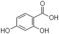 2,4-二羟基苯甲酸分子式结构图