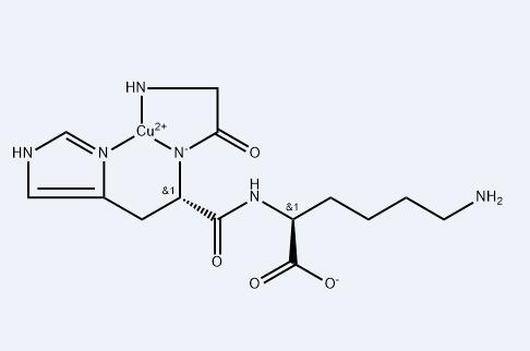铜三肽分子式结构图
