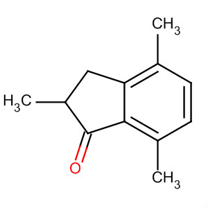 2,4,7-三甲基-1-茚满酮分子式结构图