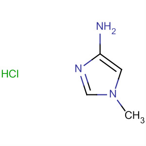 1-甲基-4-氨基咪唑盐酸盐分子式结构图