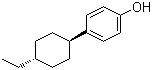 4-(反式-4-乙基环己基)苯酚分子式结构图