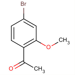 4'-溴-2'-甲氧基苯乙酮分子式结构图