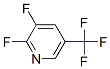 2,3-二氟-5-(三氟甲基)吡啶分子式结构图