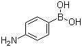 4-氨基苯硼酸分子式结构图