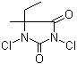 二氯甲乙基海因分子式结构图