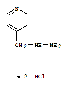 4-吡啶甲基肼盐酸盐分子式结构图