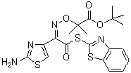 头孢他啶侧链酸活性酯分子式结构图