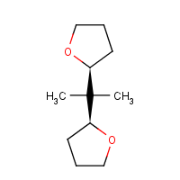 2,2-二(2-四氢呋喃基)丙烷分子式结构图