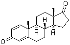 1,4-雄甾二烯-3,17-二酮分子式结构图