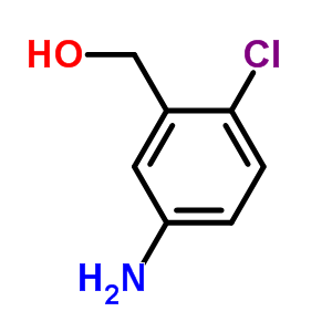 5-氨基-2-氯苄基醇分子式结构图