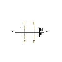 聚四氟乙烯分子式结构图