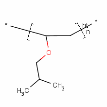 聚乙烯基异丁醚分子式结构图