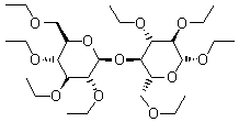 乙基纤维素(药用)分子式结构图