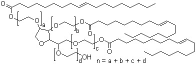 吐温85分子式结构图