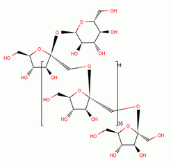 菊糖分子式结构图