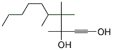 2,4,7,9-四甲基-5-癸炔-4,7-二醇异氧化物分子式结构图