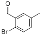 2-溴-5-甲基苯甲醛分子式结构图